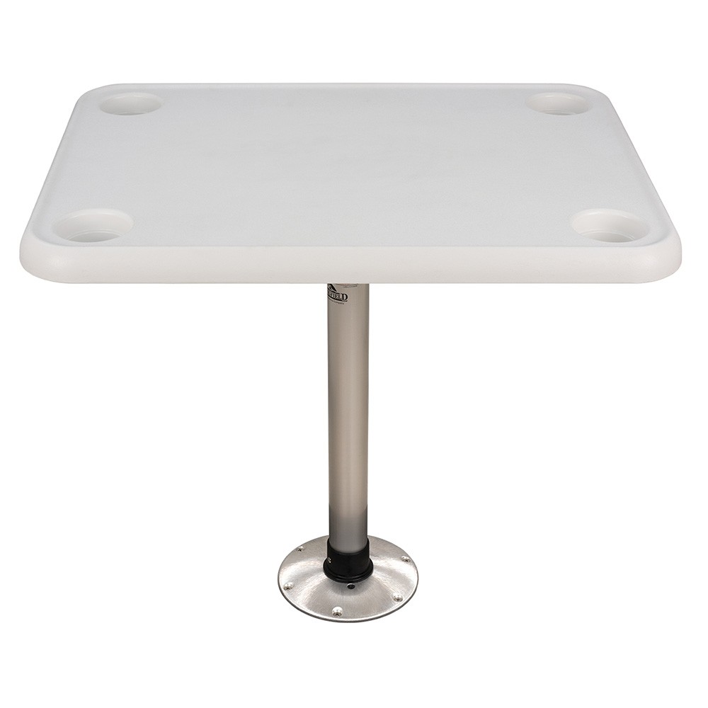 Springfield Marine 1690107 16" x 28" Rectangle Table Package
