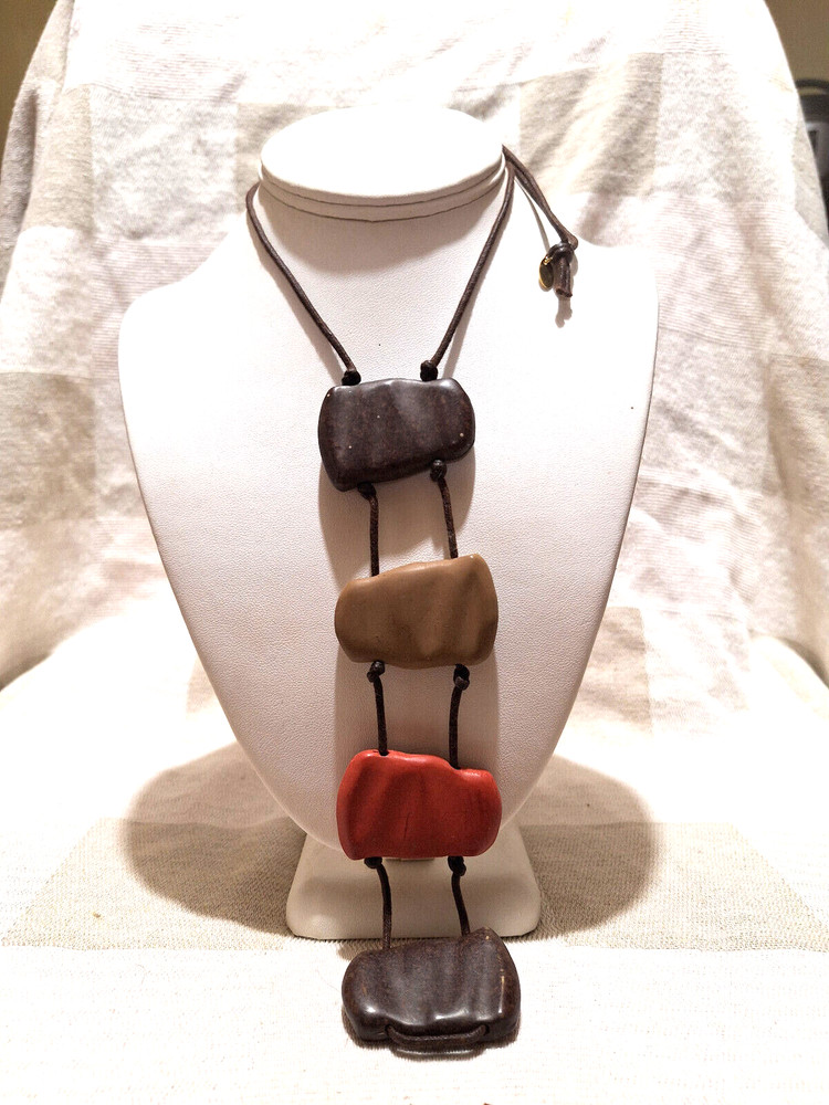 Vintage The Limited Statement Stone Necklace