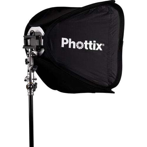 Phottix Transfolder Softbox With Cerberus Flash Mount Kit 40x40cm (16"x16")