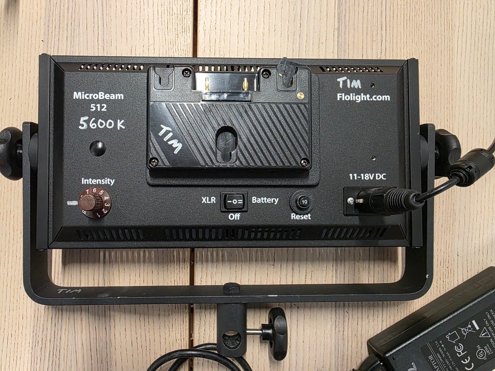 Flolight MicroBeam 512 LED Light Panel —Dimmable Bi-Color On-Camera/Studio Light