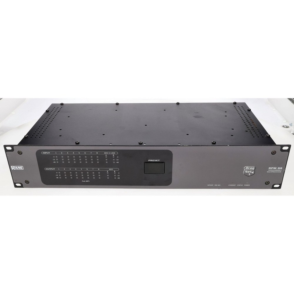 Rane RPM 88 Audio Processor 8x8 Programmable Ethernet Control
