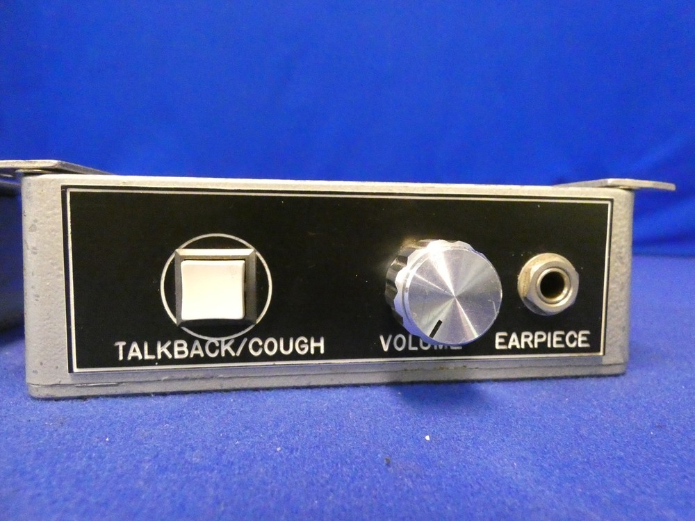 Daltech Announcers Talkback Boxes w/Cough Buttons, Volume Control QTY 2