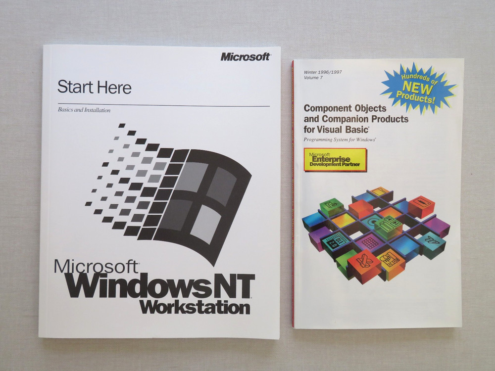 Microsoft Visual Basic 5.0 Professional Edition CD-ROM Software Open Box