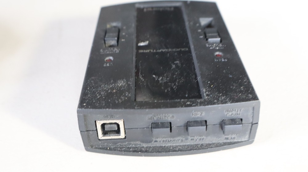 Roland Duo-Capture Audio Interface With cords UNTESTED d7