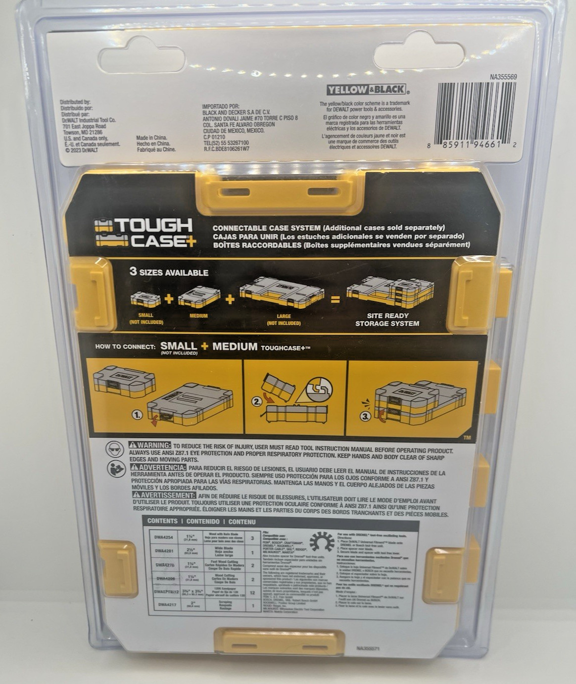 Dewalt 21pc Oscillating Tool Blade & Sandpaper Set DWA21OSET NEW