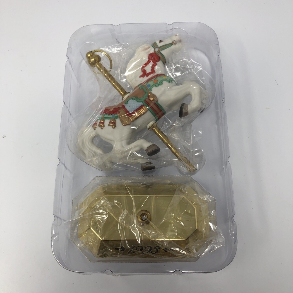 1993 Hallmark Keepsake Tobin Fraley Carousel #2 Christmas Ornament, 1993