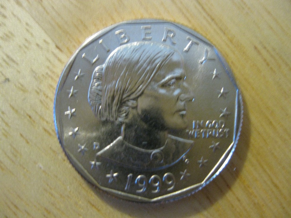 1999 D Susan B Anthony Dollar Gem BU! #110807