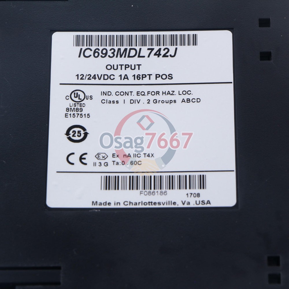 ONE NEW IC693MDL742J GE Fanuc Output Module