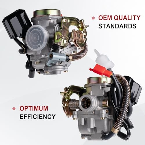 GY6 50cc Carburetor for Tao tao 50cc 49cc ATM50 Carburetor with accessories