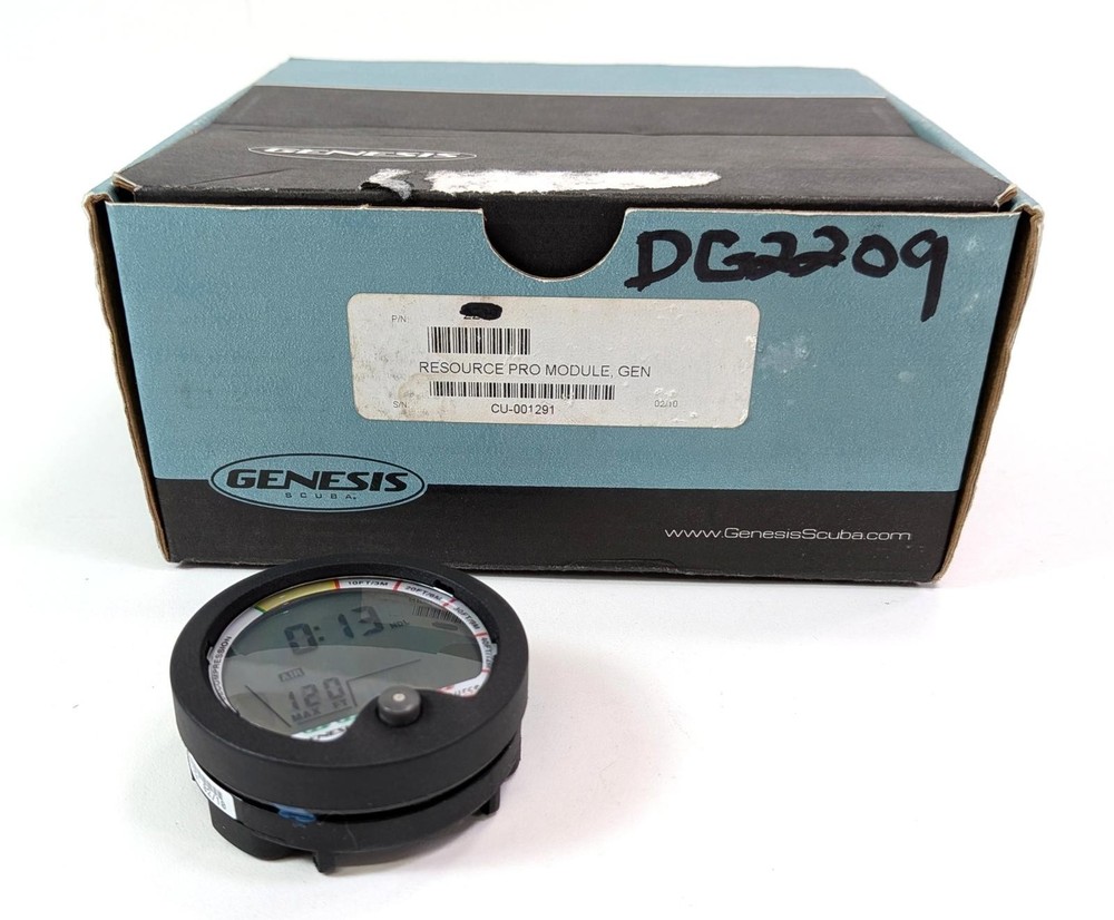 Genesis Resource Pro Puck Scuba Dive Diving Computer Module Air & Nitrox #5926