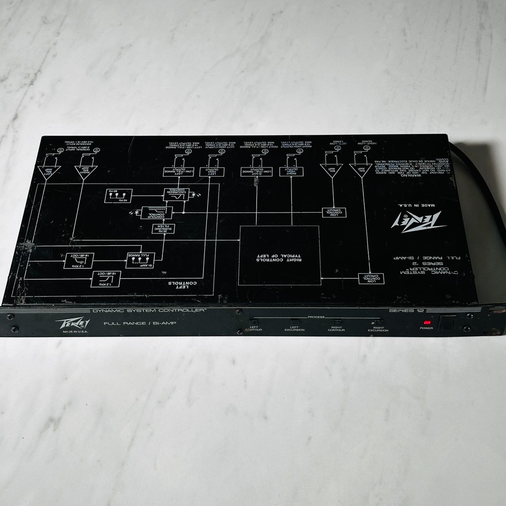 Peavey Dynamic System Controller Full Range / Bi-Amp Series 12
