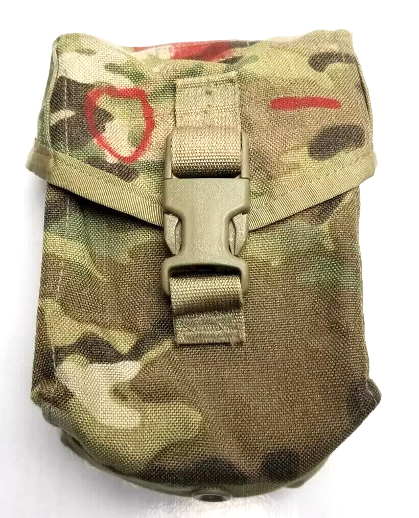 US Military Sekri OCP Multicam Molle IFAK Individual First Aid Kit Pouch GC USED
