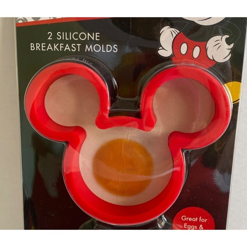 Disney Mickey Mouse Breakfast Egg Pancake Molds Cookie Cutter Set Head Hand