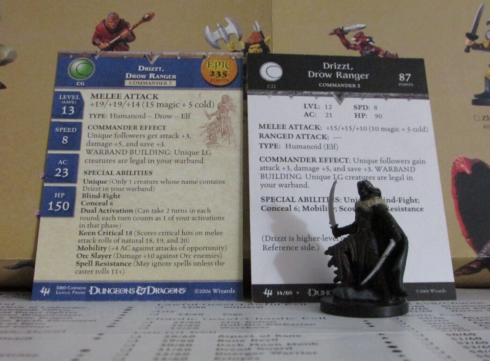 Dungeons and Dragons Miniatures Archfiends - Singles