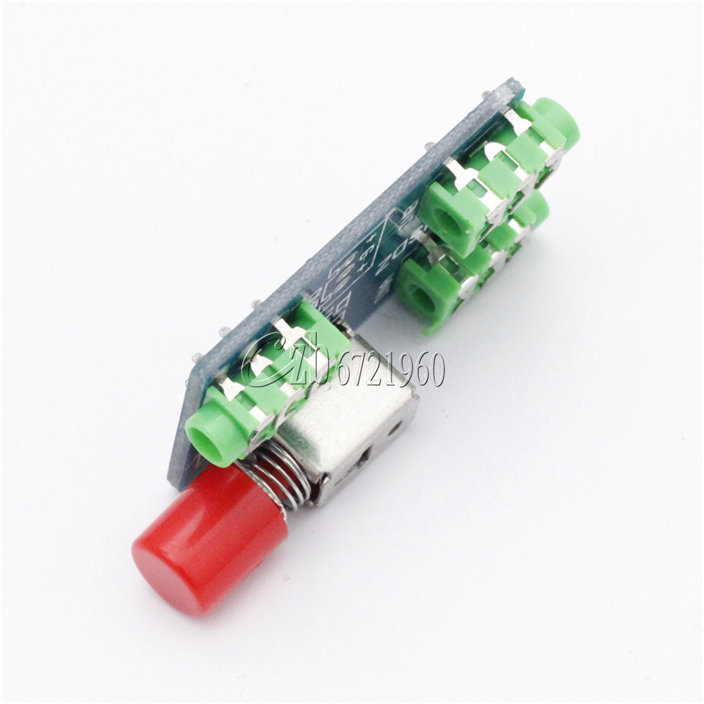 Audio Switch Board 3.5MM Audio Input A B Two Group Switch Select Input Output
