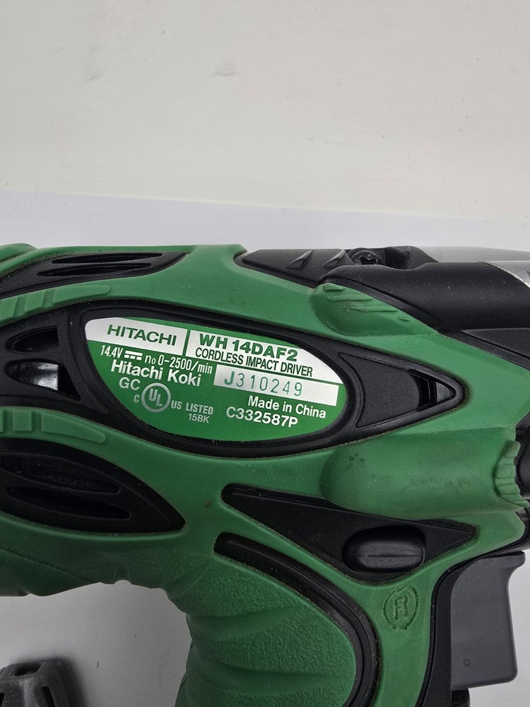 Hitachi 14.4V Impact Driver Drill WH14DAF2 (Bare Tool)
