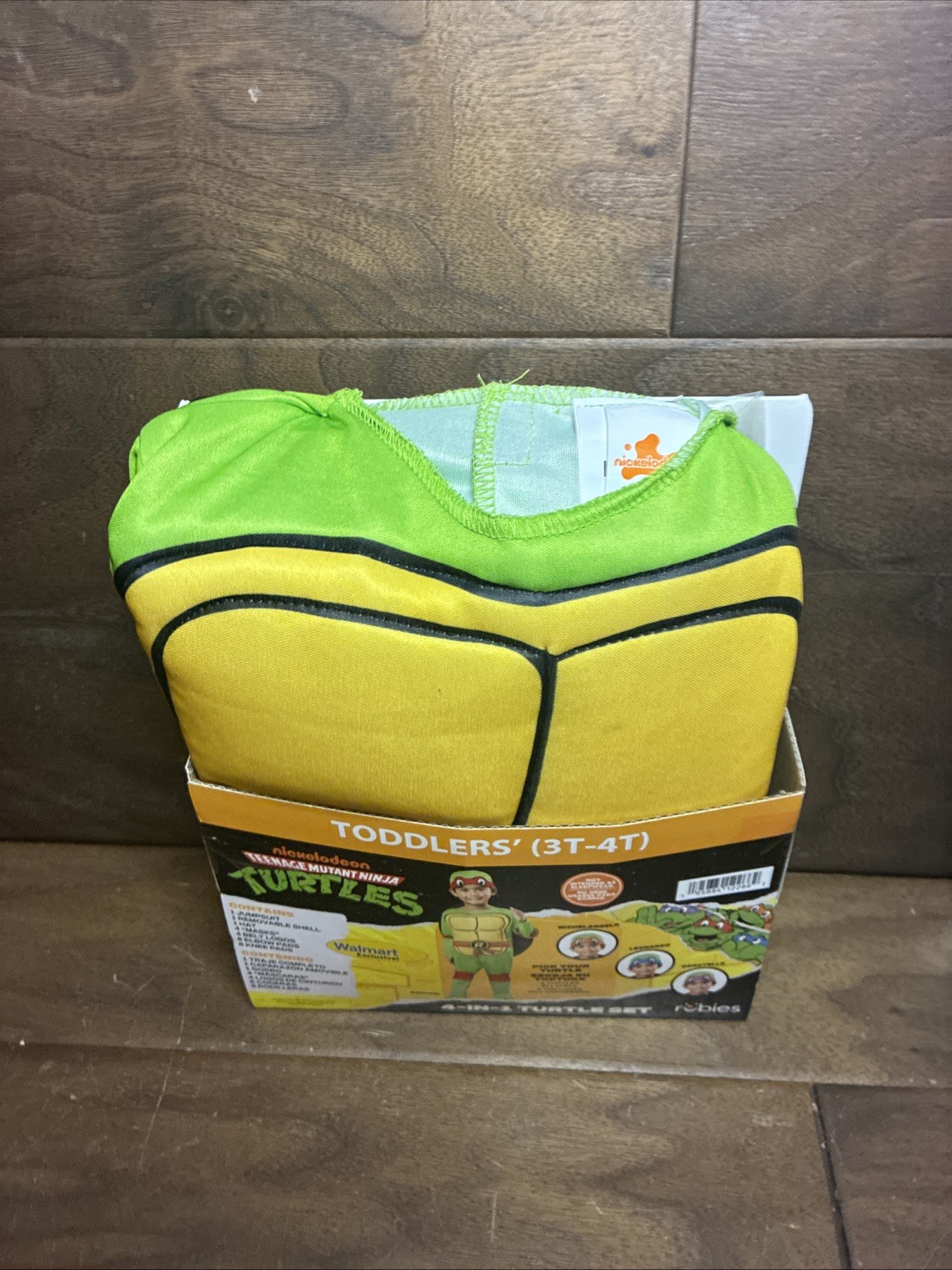 Teenage Mutant Ninja Turtles 4-in-1 Halloween Costume Toddler 3T - 4T by Rubies