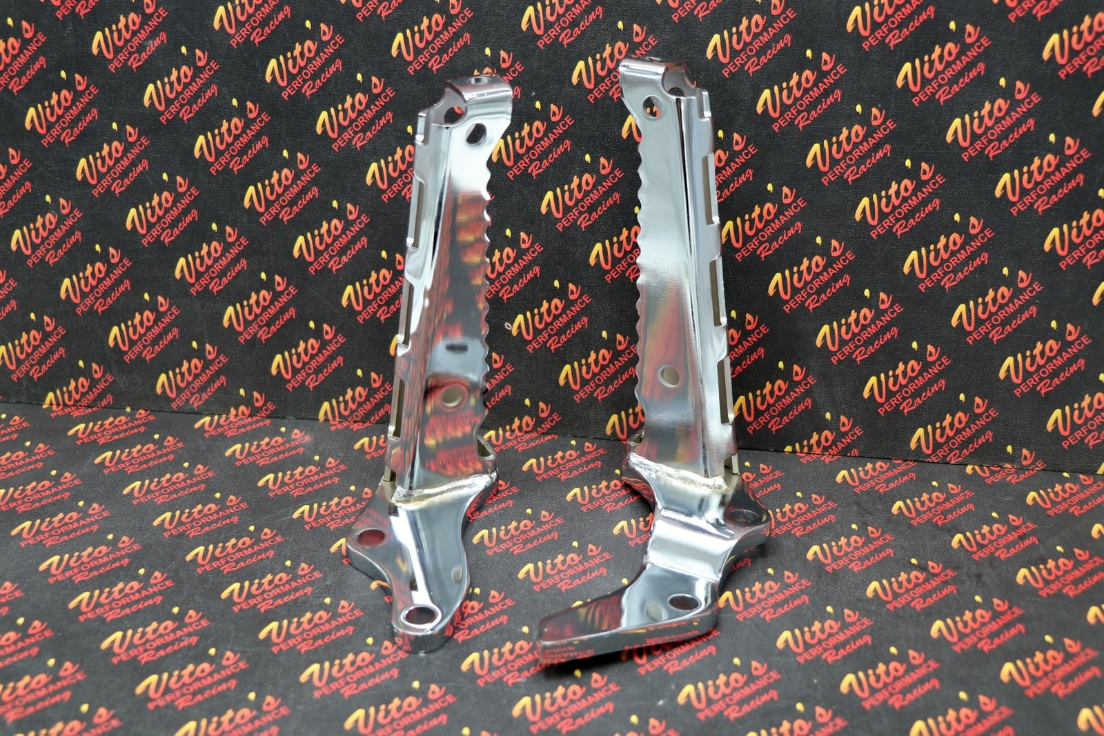 2 X Chrome Footpegs Foot Pegs Left + Right 1987-2006 Yamaha Banshee