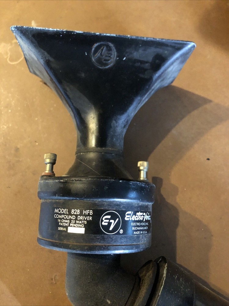 Vintage E V Electro Voice 828HFB Compound Driver 16 OHMS