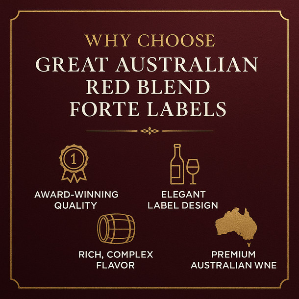 FWK Great Australian Red Blend Forte Labels