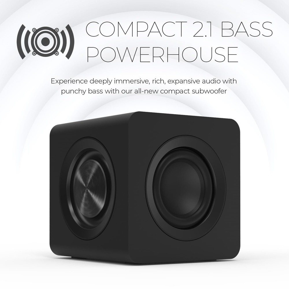 Creative Pebble X Plus 2.1 Bluetooth Speaker System 15 W RMS Black