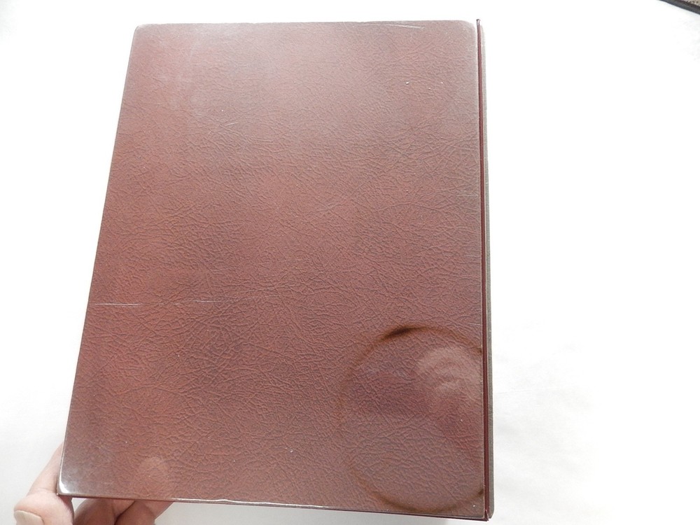 1972 Harris Standard World Stamp Album Masterwork with some Stamps, NICE