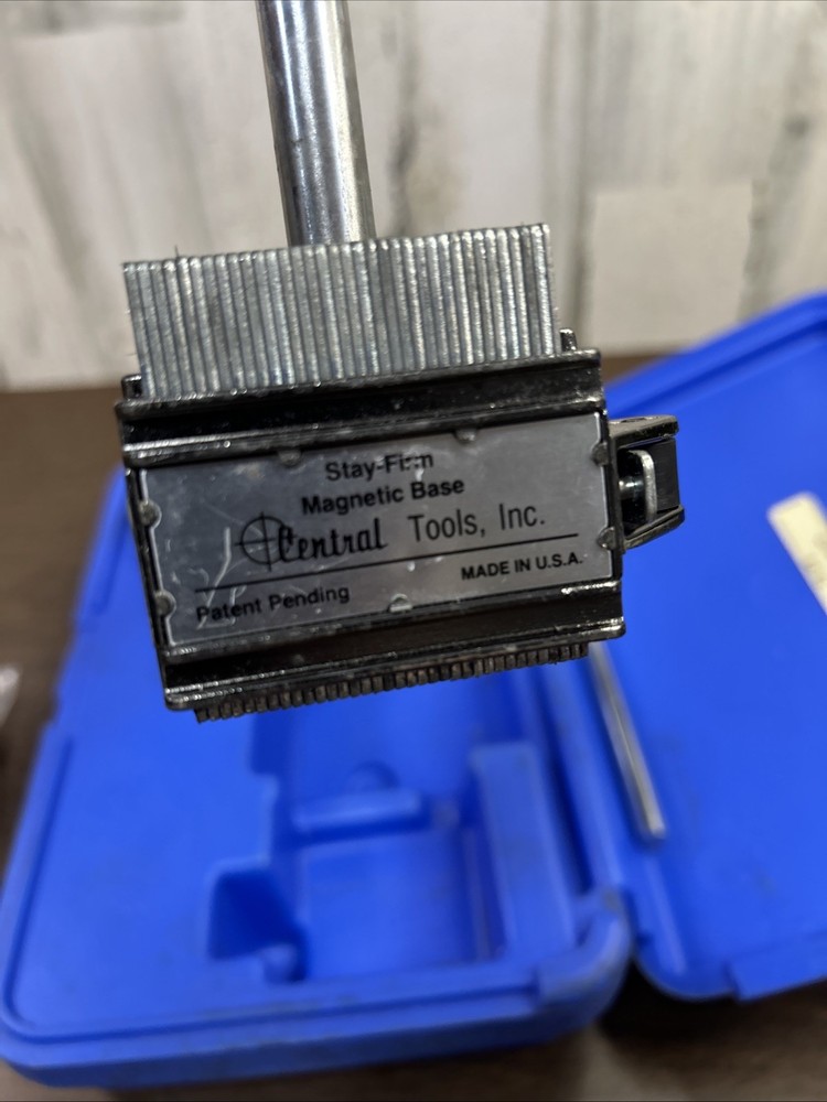 Central Tools Range Indicator Set With Magnetic Base 6419