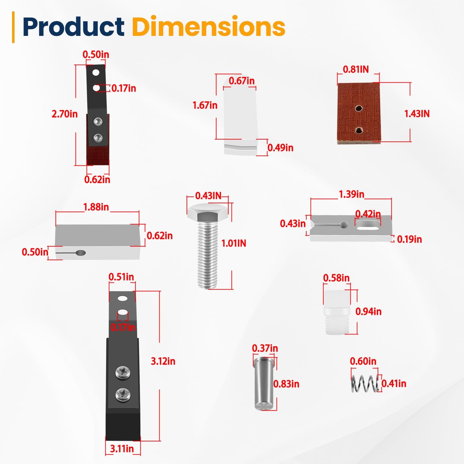 HRK-1 Meat Band Saw Repair Kit Replacement for Hobart Saws 5212 5214 5216 5514