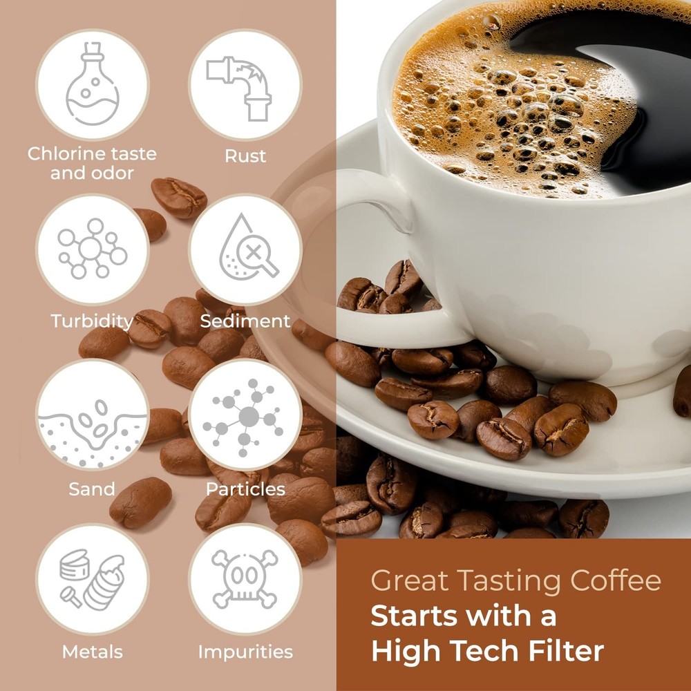 Keurig Filter Replacement, 12 Pack Compatible Charcoal Water Filter Replaceme...