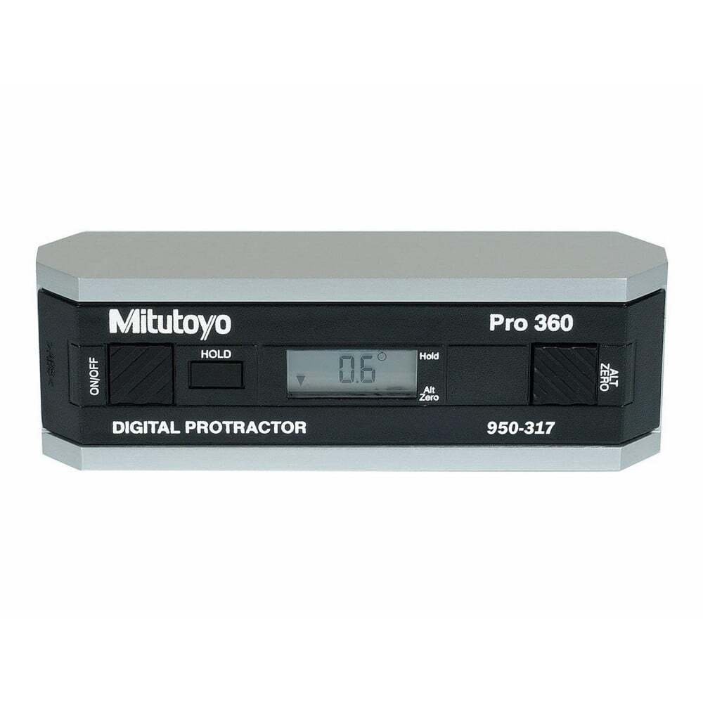 Mitutoyo 0.10 dg Resolution Digital Combination Protractor and Inclinometer M...