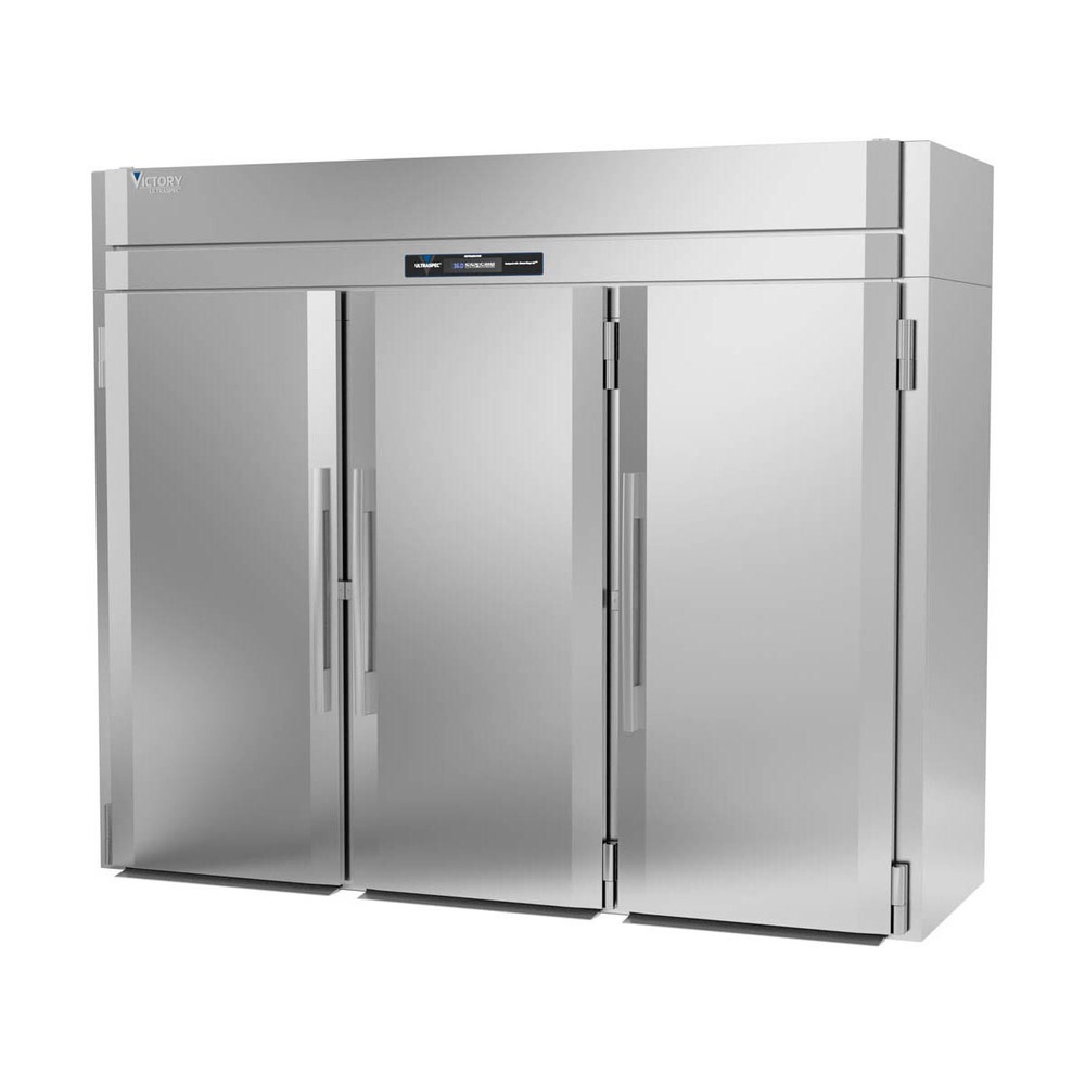 Victory RIS-3D-S1-HC 101" Solid Door Roll-In Refrigerator, 3 Section, 106.81 ...
