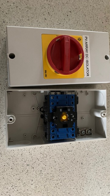Kraus & Naimer PV ARRAY DC ISOLATOR SWITCH KFD25B Solar
