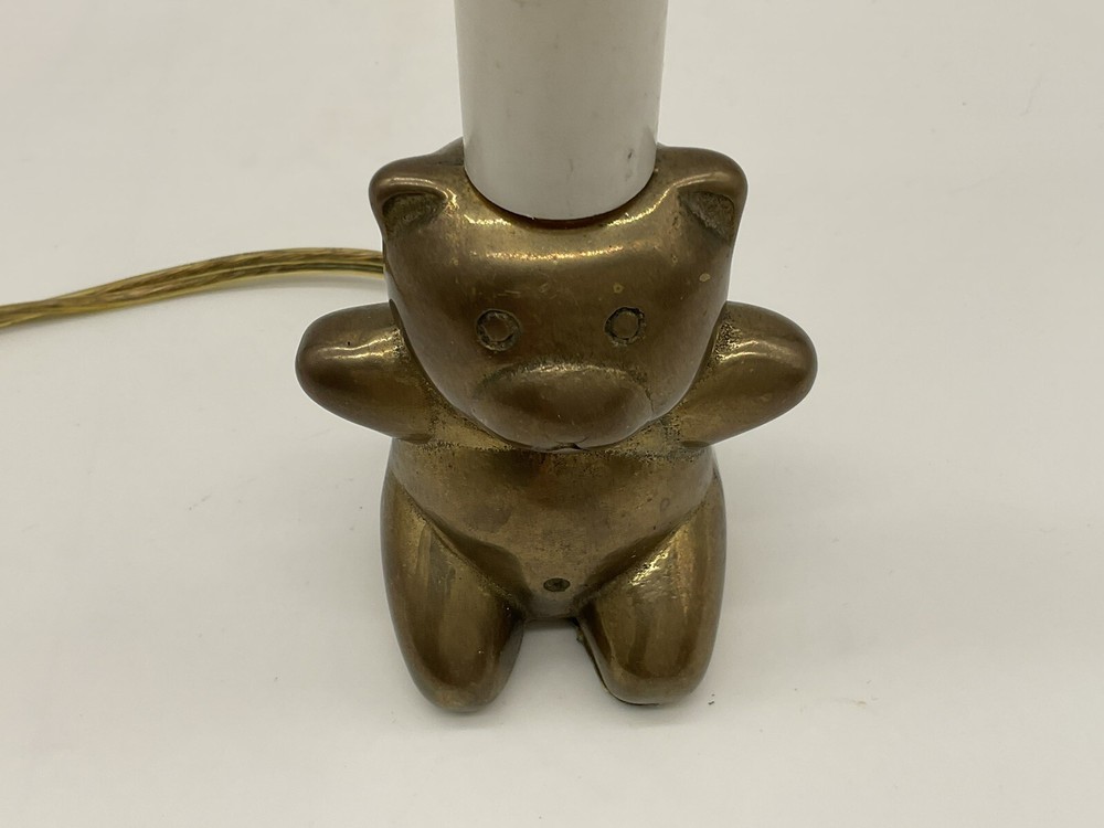 Teddy Bear brass light