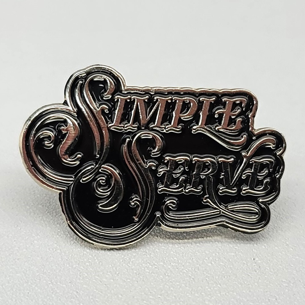 ⭐️ Simple Serve Beer Hat Lapel Jacket Pin Pinback