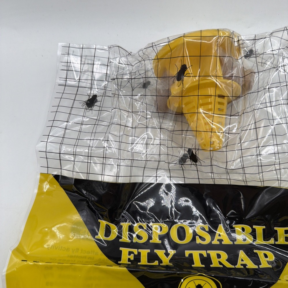 Outdoor Disposable Fly Trap / Fly Catcher 5 Pack