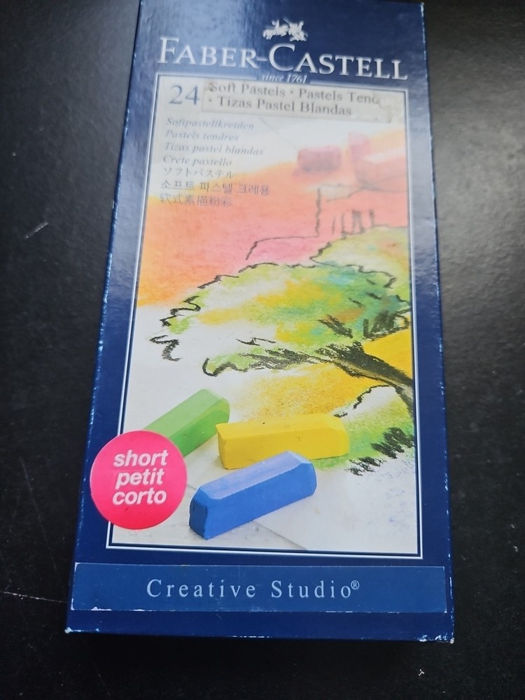 Faber-Castel Creative Studio Soft Pastels, 24 Count
