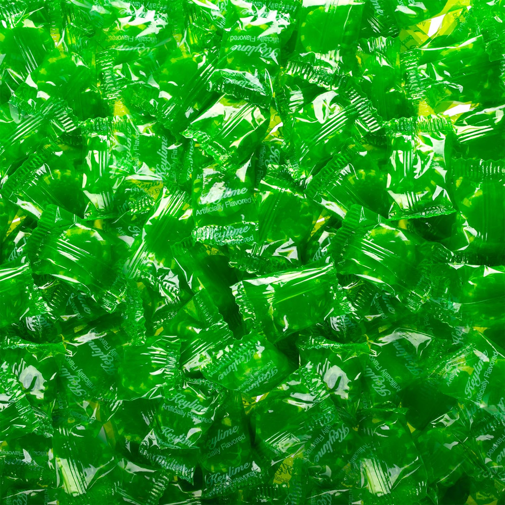 Key Lime Starlight Hard Candy Individually Wrapped Bulk 2 Lb Party Bag