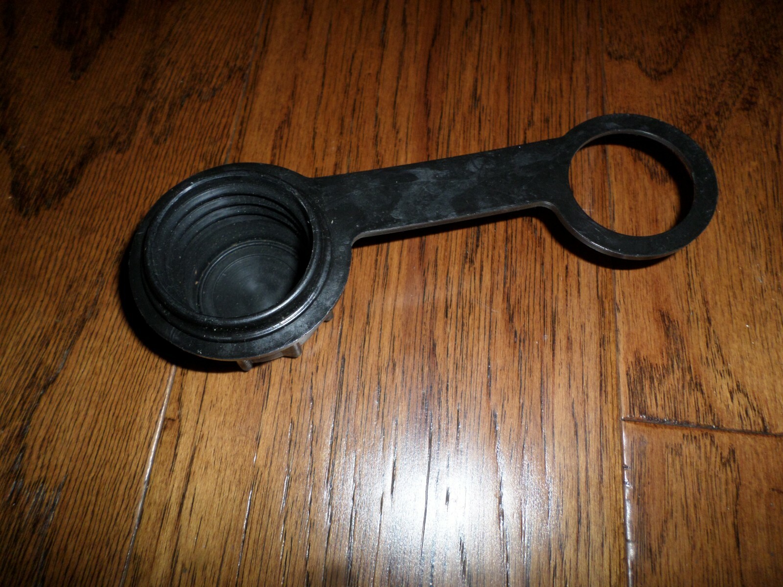 U.S MILITARY REPLACEMENT CANTEEN LID CAP SCREW ON WITH RETENTION STRAP BLACK