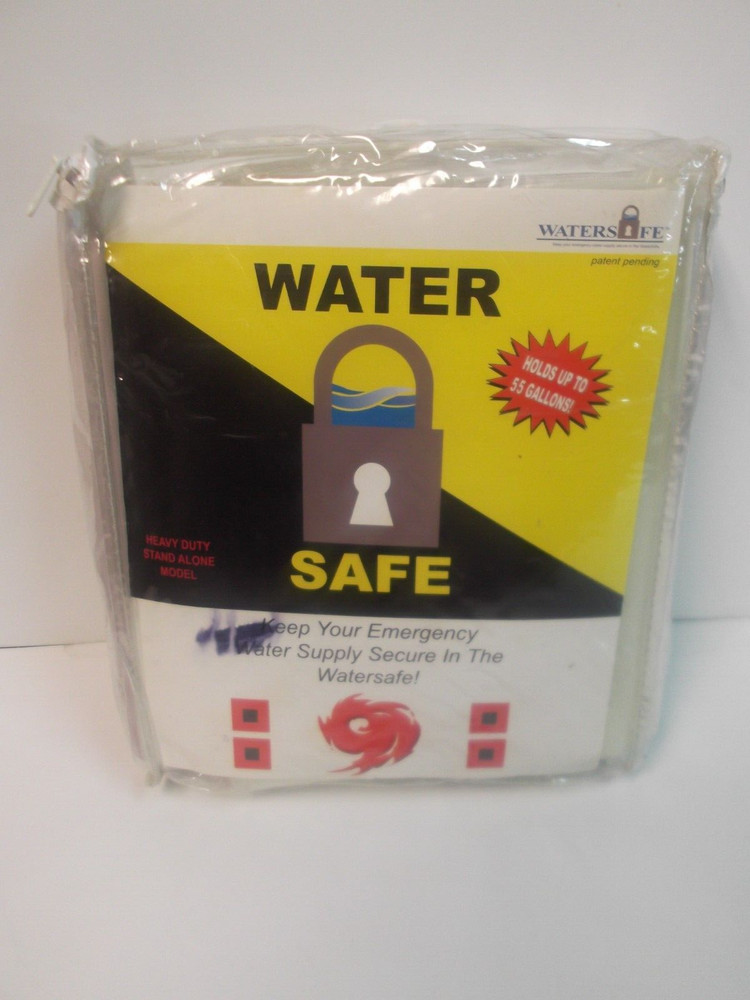 WATERSAFE 55 GALLON EMERGENCY WATER SUPPLY STAND ALONE MODEL NIP