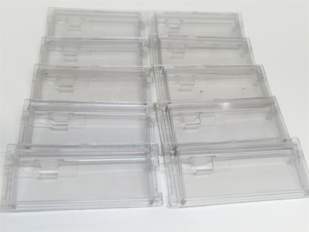 (10) Dixie Narco Soda Machine 276E,501E,600E Clear Selection Push Buttons