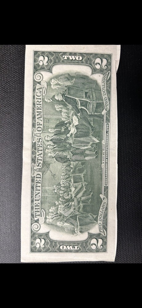 $2 Bank note Error 1976