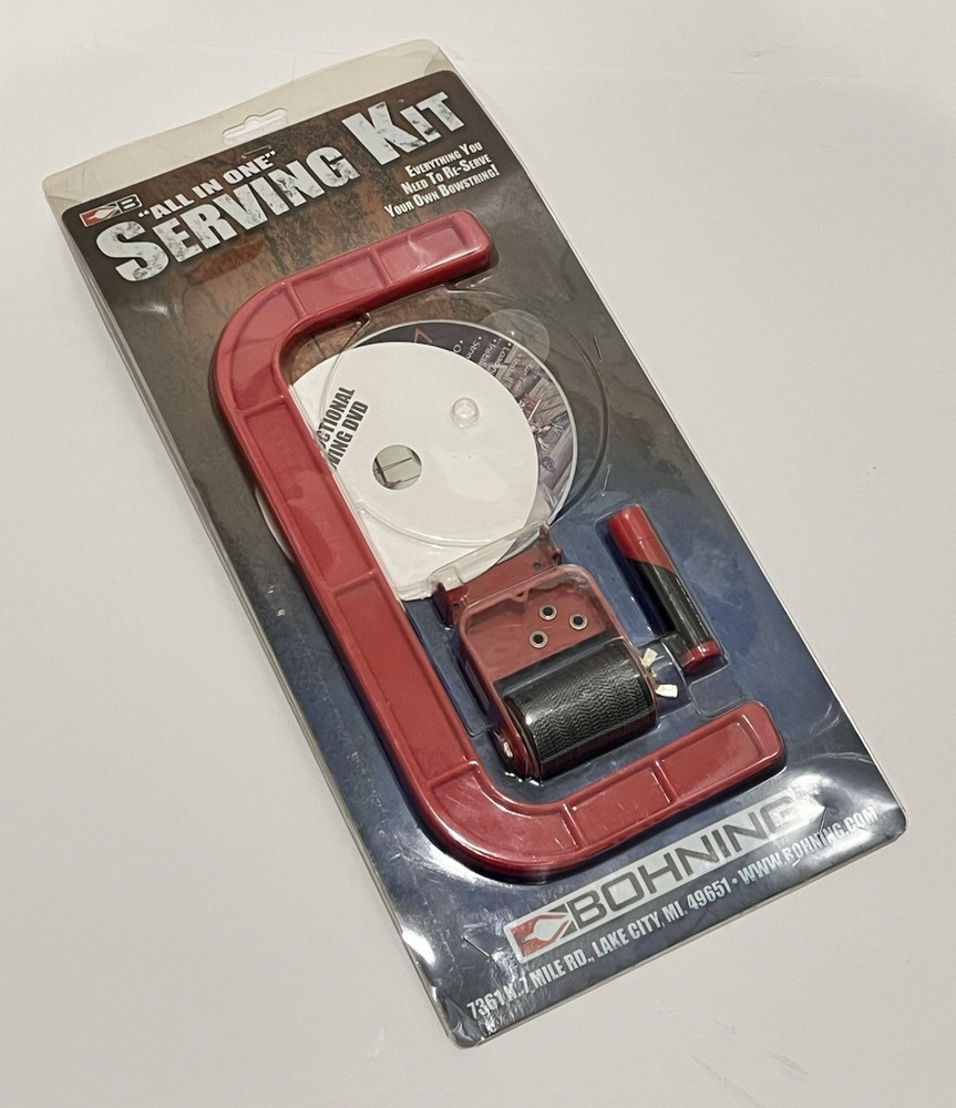 Bohning All In One Serving Kit Bowstring with Instructional DVD