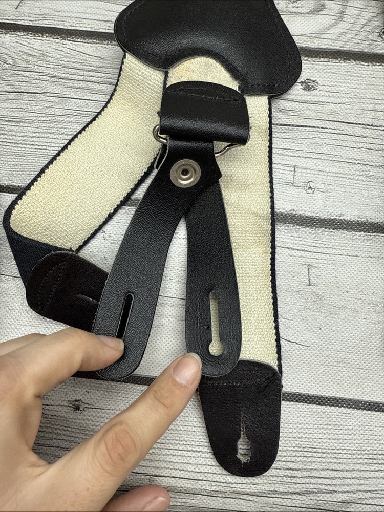 Globe Firefighter Suspenders Elastic Button Adjustable Blue Fighter