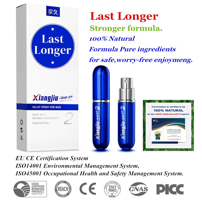 Delay Spray for Men Longer Sex, Delay Ejaculation for Men 2nd Generation, 6ML