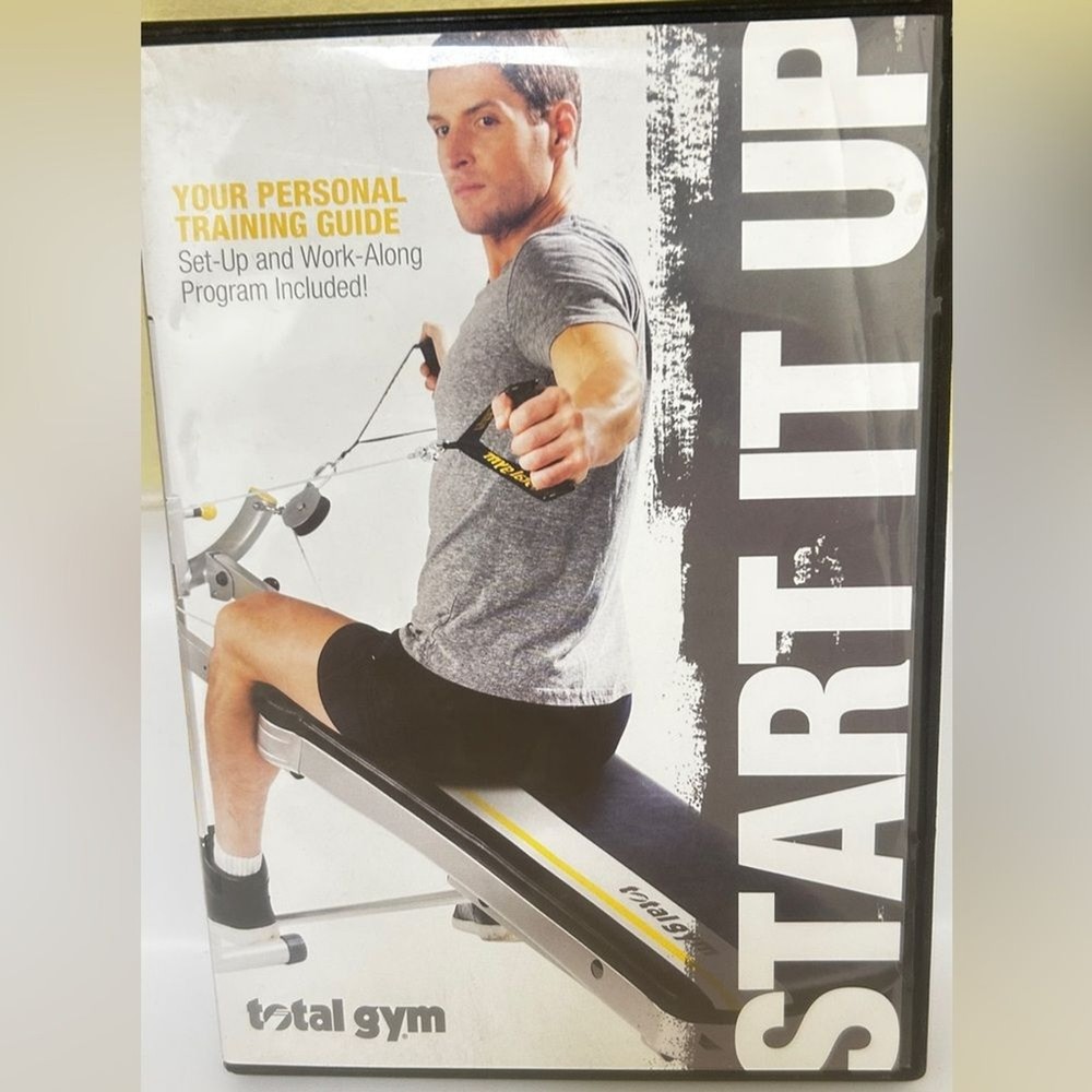 7 Total Gym workout training DVD’s