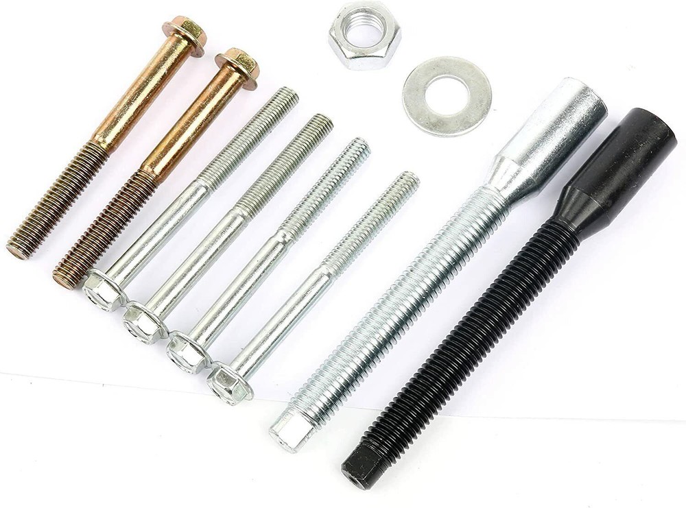 15PC Steering Wheel Puller and Lock Plate Compressor Tool Installer Removal Set