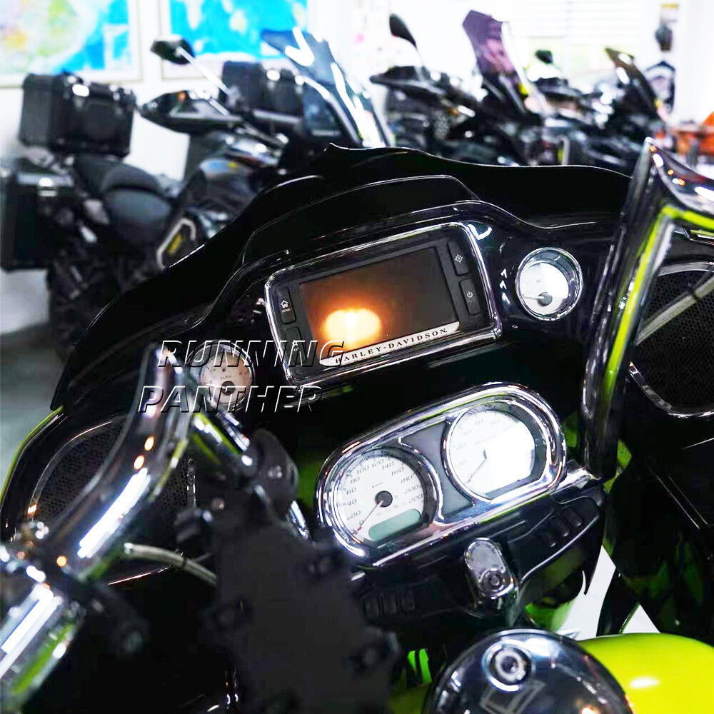 2015-2023 Black Wave Windshield Windscreen Fairing For Harley Touring Road Glide