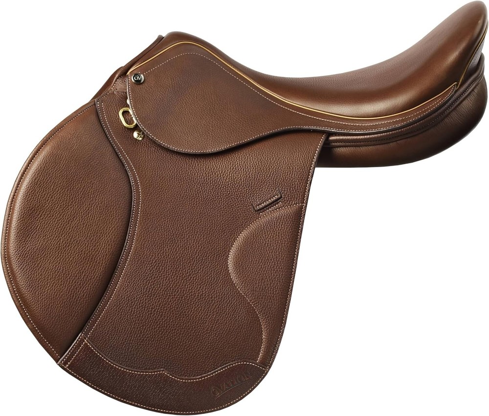 Ovation Palermo II Saddle,  17 Medium, Oakbark