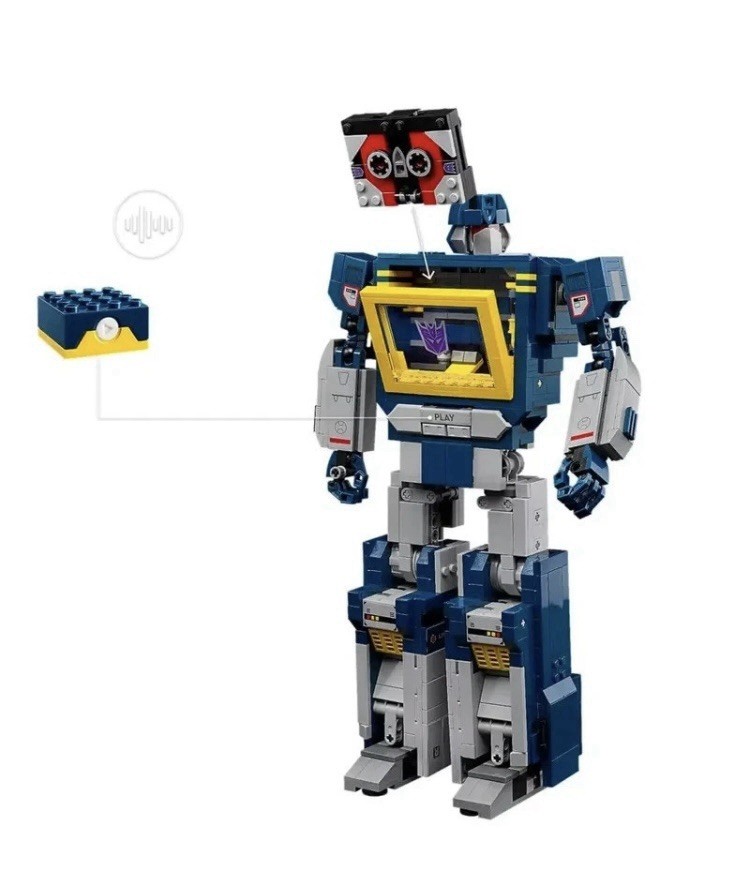 Transformers SoundWave 10358 Building Block 1505 pcs