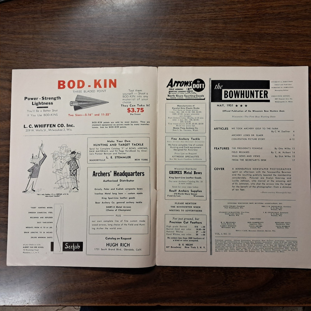 May 1951 The Bowhunter Magazine
